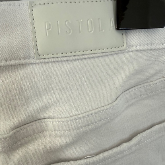 Pistola High Rise White Jeans - Picture 8 of 9